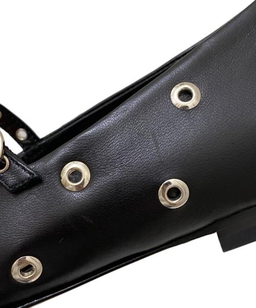 Gianvito Rossi（ジャンヴィト ロッシ）Gianvito Rossi (ジャンヴィト ロッシ) NAPNERO ブラック サイズ:38の古着・服飾アイテム