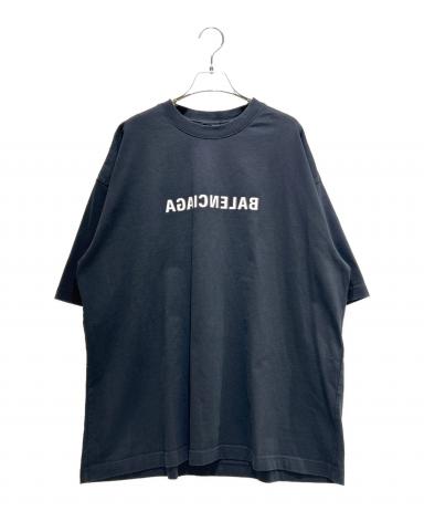 中古・古着通販】BALENCIAGA (バレンシアガ) ミラープリントロゴT 
