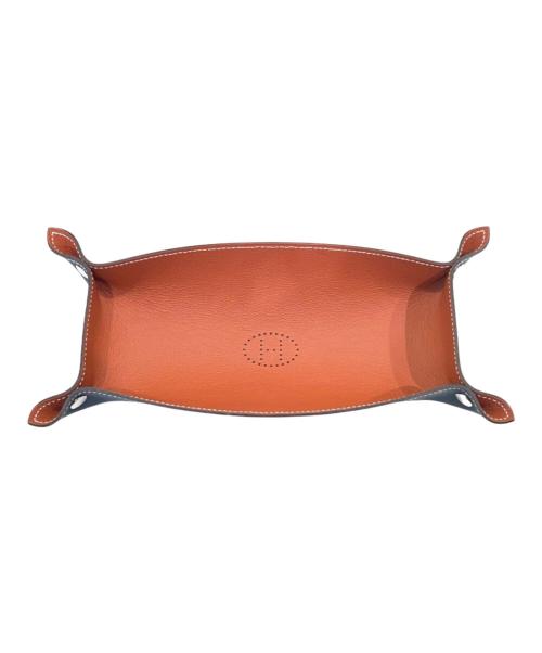 HERMES（エルメス）HERMES (エルメス) ペンケース 《ミーズ・エ・ルランス・デスク》 ネイビーの古着・服飾アイテム