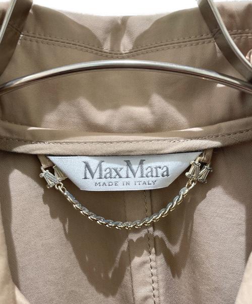 MaxMara（マックスマーラ）MaxMara (マックスマーラ) ピュアコットンケープ ベージュ サイズ:Freeの古着・服飾アイテム