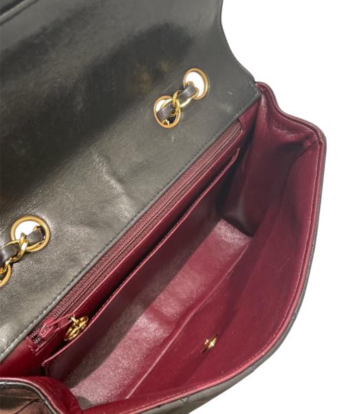 CHANEL（シャネル）CHANEL (シャネル) マトラッセ23/Wフラップチェーンショルダーバッグ ブラック サイズ:23の古着・服飾アイテム