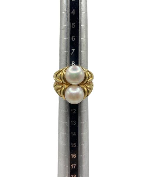 BVLGARI（ブルガリ）BVLGARI (ブルガリ) パッソドッピオパールリング サイズ:9.5の古着・服飾アイテム