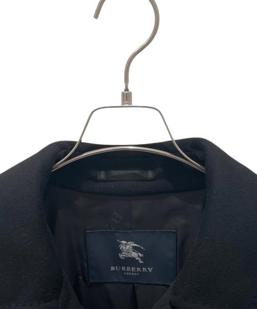 BURBERRY LONDON（バーバリーロンドン）BURBERRY LONDON (バーバリーロンドン) カシミヤコート ブラック サイズ:Lの古着・服飾アイテム