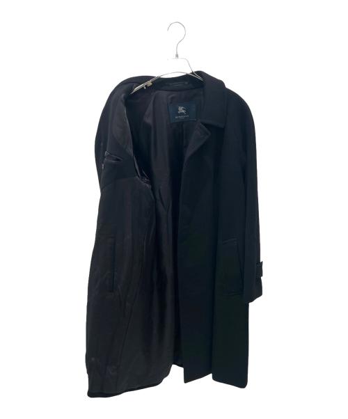 BURBERRY LONDON（バーバリーロンドン）BURBERRY LONDON (バーバリーロンドン) カシミヤコート ブラック サイズ:Lの古着・服飾アイテム
