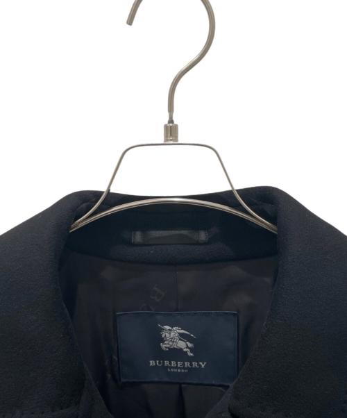 BURBERRY LONDON（バーバリーロンドン）BURBERRY LONDON (バーバリーロンドン) カシミヤコート ブラック サイズ:Lの古着・服飾アイテム