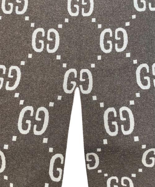GUCCI（グッチ）GUCCI (グッチ) リバーシブルポンチョケープ グレー×ブルー サイズ:FREEの古着・服飾アイテム