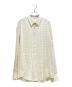 CELINE（セリーヌ）の古着「25SS トリオンフ総柄シャツ/25SS Triomphe All Over Print Shirt/」｜アイボリー