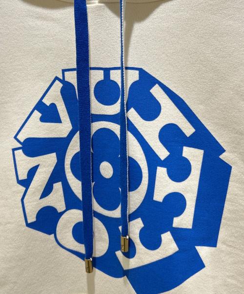 LOUIS VUITTON（ルイ ヴィトン）LOUIS VUITTON (ルイ ヴィトン) プリント シグネチャー フーディ/ HTY92WFWC アイボリー サイズ:Sの古着・服飾アイテム