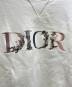 中古・古着 Dior (ディオール) Floral Embroidered Crewneck Sweatshirt フラワー刺繍クルーネックスウェット 113J687A0531 ホワイト サイズ:M：55000円