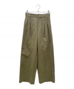 Drawer WINTER1 ブラックデニムタックパンツ　34 中古・古着通販】DRAWER (ドゥロワー) WINTER1 ブラックデニムタック