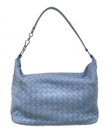 BOTTEGA VENETA（ボッテガベネタ）の古着「イントレチャート ワン ショルダーバッグ」｜ブルー