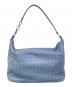 BOTTEGA VENETA（ボッテガベネタ）の古着「イントレチャート ワン ショルダーバッグ」｜ブルー