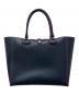 LOEWE（ロエベ）の古着「レオ アナグラム トートバッグ」｜ネイビー×ピンク