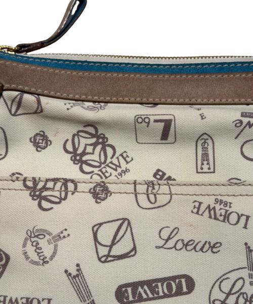 LOEWE（ロエベ）LOEWE (ロエベ) 160周年記念ショルダーバッグ スカイブルーの古着・服飾アイテム