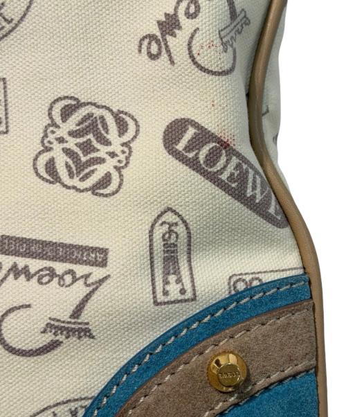 LOEWE（ロエベ）LOEWE (ロエベ) 160周年記念ショルダーバッグ スカイブルーの古着・服飾アイテム