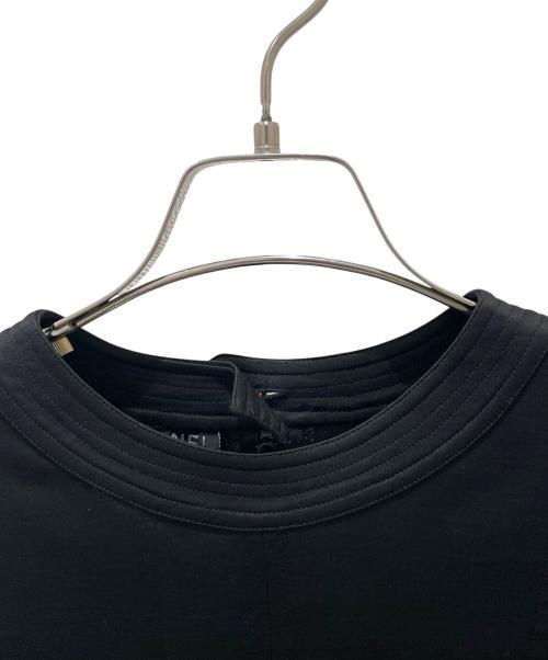 CHANEL（シャネル）CHANEL (シャネル) 半袖ブラウス ブラック サイズ:38の古着・服飾アイテム
