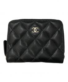 CHANEL（シャネル）の古着「クラシック ジップ コインパース」｜ブラック