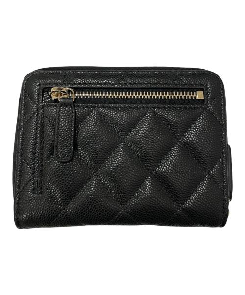 CHANEL（シャネル）CHANEL (シャネル) クラシック ジップ コインパース ブラックの古着・服飾アイテム