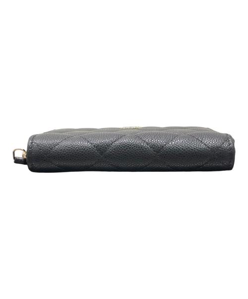 CHANEL（シャネル）CHANEL (シャネル) クラシック ジップ コインパース ブラックの古着・服飾アイテム