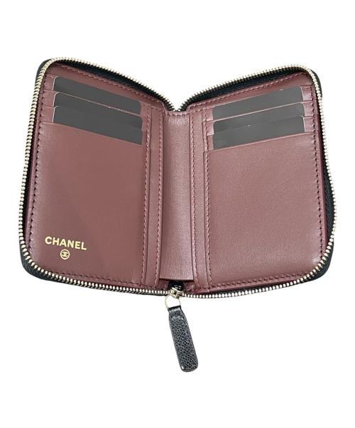 CHANEL（シャネル）CHANEL (シャネル) クラシック ジップ コインパース ブラックの古着・服飾アイテム