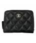 CHANEL（シャネル）の古着「クラシック ジップ コインパース」｜ブラック