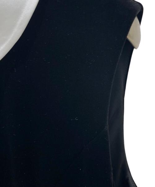 VELOUR NOIR by FOXEY NEWYORK（ベロア ノワール by フォクシー ニューヨーク）VELOUR NOIR by FOXEY NEWYORK (ベロア ノワール by フォクシー ニューヨーク) ノースリーブワンピース ブラック サイズ:40の古着・服飾アイテム