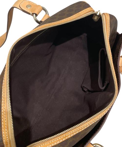 CELINE（セリーヌ）CELINE (セリーヌ) マカダム柄ハンドバッグ ブラウンの古着・服飾アイテム