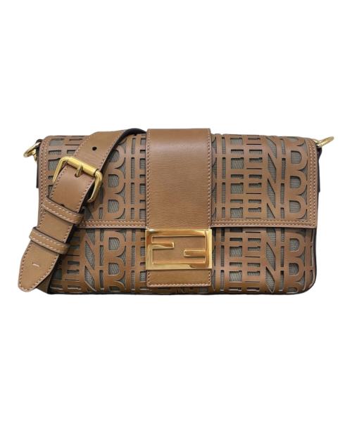 FENDI（フェンディ）FENDI (フェンディ) BAGUETTE BAG/3wayバッグ ブラウンの古着・服飾アイテム