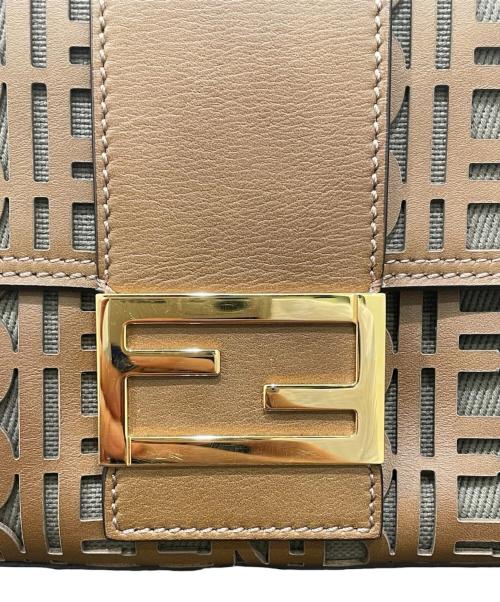 FENDI（フェンディ）FENDI (フェンディ) BAGUETTE BAG/3wayバッグ ブラウンの古着・服飾アイテム