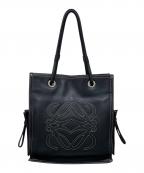 LOEWEロエベ）の古着「アナグラムショッパーバッグ」｜ブラック