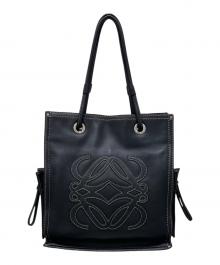 LOEWE（ロエベ）の古着「アナグラムショッパーバッグ」｜ブラック