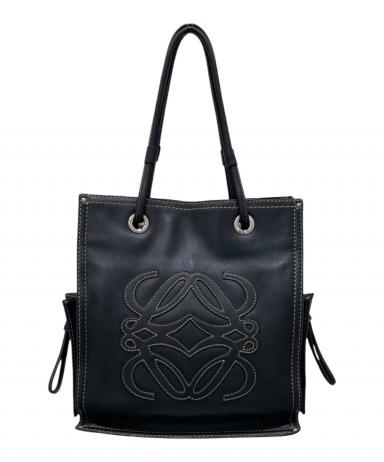 中古・古着通販】LOEWE (ロエベ) アナグラムショッパーバッグ ブラック