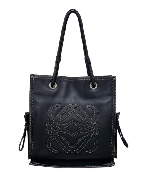 LOEWE（ロエベ）LOEWE (ロエベ) アナグラムショッパーバッグ ブラックの古着・服飾アイテム