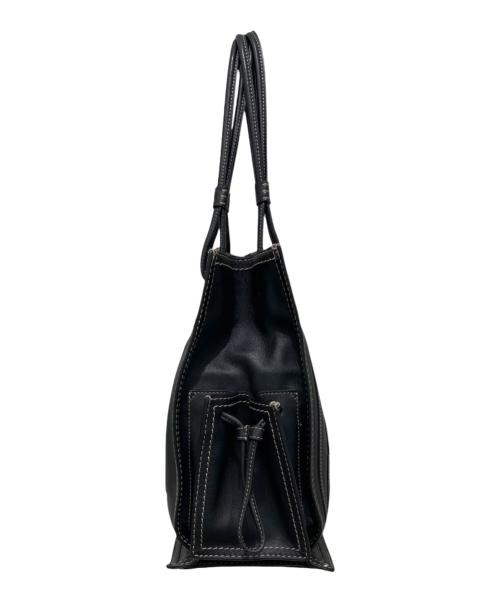 LOEWE（ロエベ）LOEWE (ロエベ) アナグラムショッパーバッグ ブラックの古着・服飾アイテム