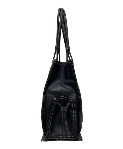LOEWE（ロエベ）LOEWE (ロエベ) アナグラムショッパーバッグ ブラックの古着・服飾アイテム