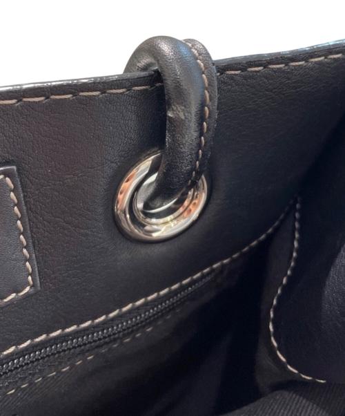 LOEWE（ロエベ）LOEWE (ロエベ) アナグラムショッパーバッグ ブラックの古着・服飾アイテム