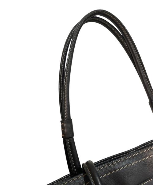 LOEWE（ロエベ）LOEWE (ロエベ) アナグラムショッパーバッグ ブラックの古着・服飾アイテム