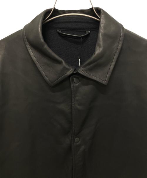 COMOLI（コモリ）COMOLI (コモリ) シープスキン コーチジャケット ブラック サイズ:Mの古着・服飾アイテム