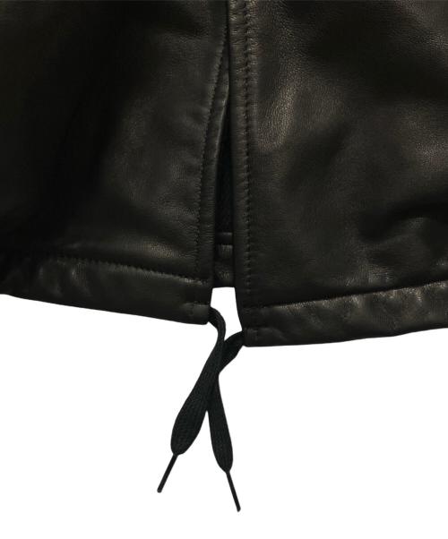 COMOLI（コモリ）COMOLI (コモリ) シープスキン コーチジャケット ブラック サイズ:Mの古着・服飾アイテム