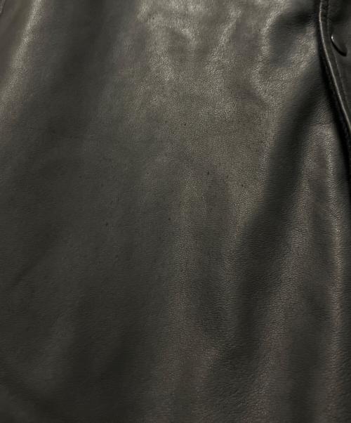 COMOLI（コモリ）COMOLI (コモリ) シープスキン コーチジャケット ブラック サイズ:Mの古着・服飾アイテム