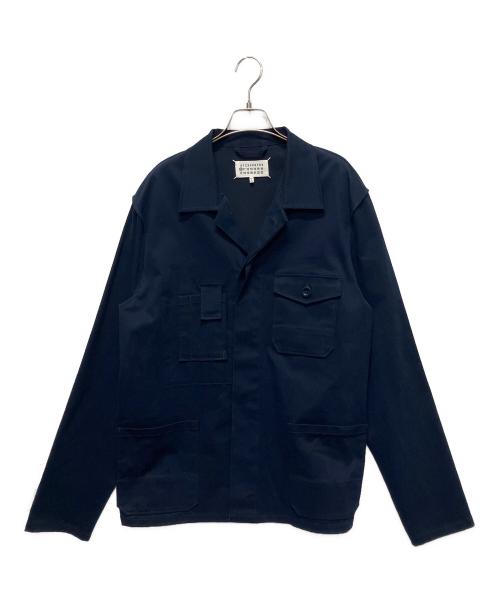 Maison Margiela（メゾンマルジェラ）Maison Margiela (メゾンマルジェラ) 20AW 10 MULTI POCKET DENIM SHIRT JACKET ネイビー サイズ:46の古着・服飾アイテム