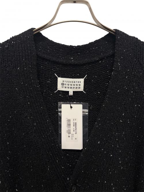 Maison Margiela（メゾンマルジェラ）Maison Margiela (メゾンマルジェラ) デストロイ ニット カーディガン ブラック サイズ:Mの古着・服飾アイテム