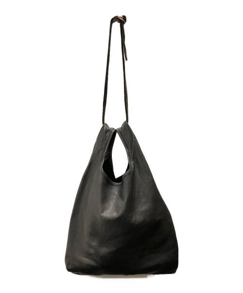 GUIDI（グイディ）GUIDI (グイディ) MIDUM LEATHER SHOPPER ブラックの古着・服飾アイテム