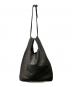 GUIDI (グイディ) MIDUM LEATHER SHOPPER ブラック：55000円