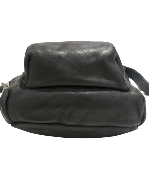 GUIDI（グイディ）GUIDI (グイディ) 26SS GUIDI SOFT HORSE FULL GRAIN レザーショルダーバッグ ブラックの古着・服飾アイテム