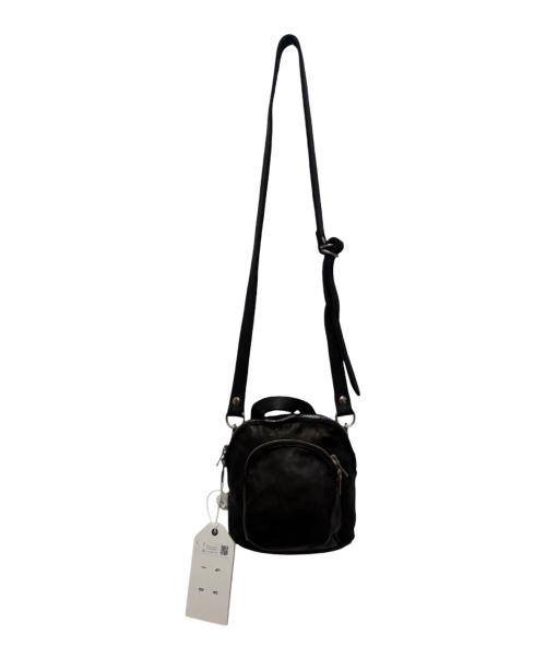 GUIDI（グイディ）GUIDI (グイディ) 26SS GUIDI SOFT HORSE FULL GRAIN レザーショルダーバッグ ブラックの古着・服飾アイテム