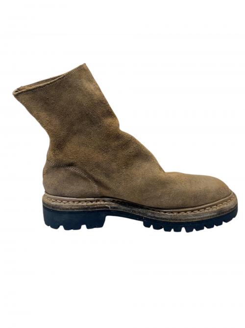 COMOLI（コモリ）COMOLI (コモリ) GUIDI (グイディ) バックジップブーツ ブラウン サイズ:42 未使用品の古着・服飾アイテム