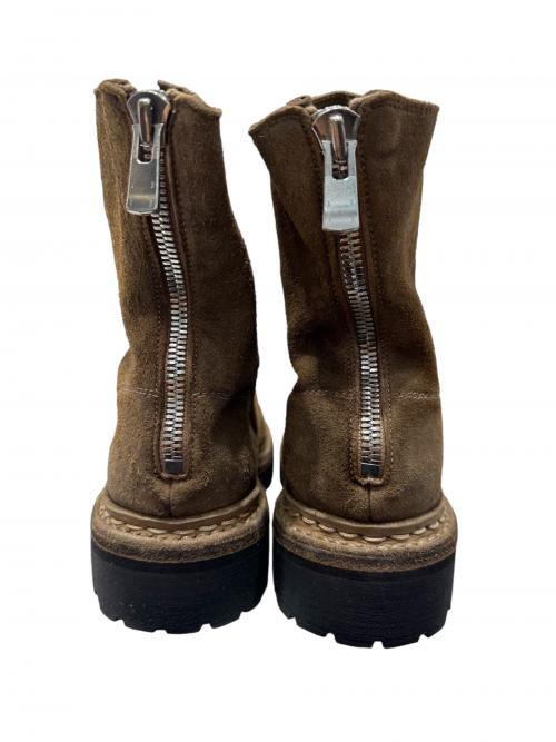 COMOLI（コモリ）COMOLI (コモリ) GUIDI (グイディ) バックジップブーツ ブラウン サイズ:42 未使用品の古着・服飾アイテム