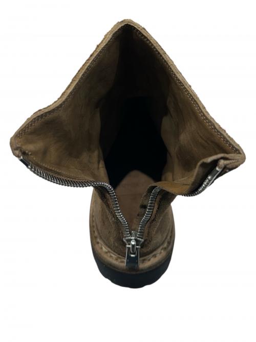 COMOLI（コモリ）COMOLI (コモリ) GUIDI (グイディ) バックジップブーツ ブラウン サイズ:42 未使用品の古着・服飾アイテム