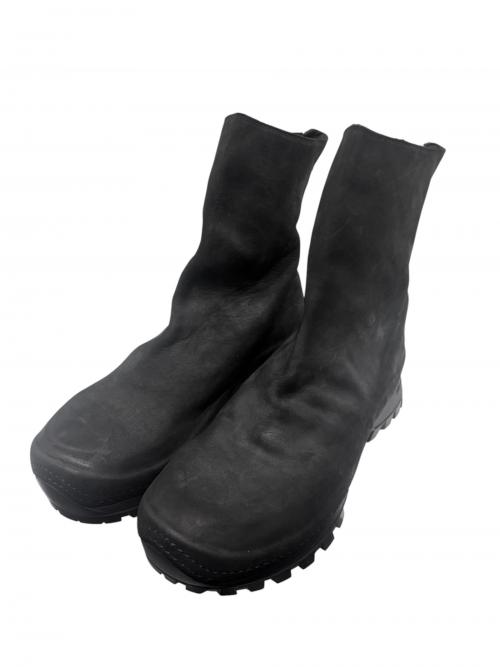 GUIDI（グイディ）GUIDI (グイディ) バックジップブーツ ブラック サイズ:42 未使用品の古着・服飾アイテム